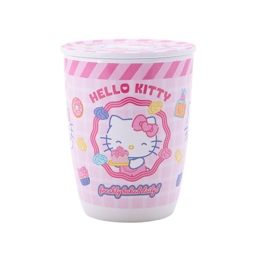 ถ้วยหูเมลามีนพร้อมฝา 450 มล. SUPERWARE KITTY FRESHLY