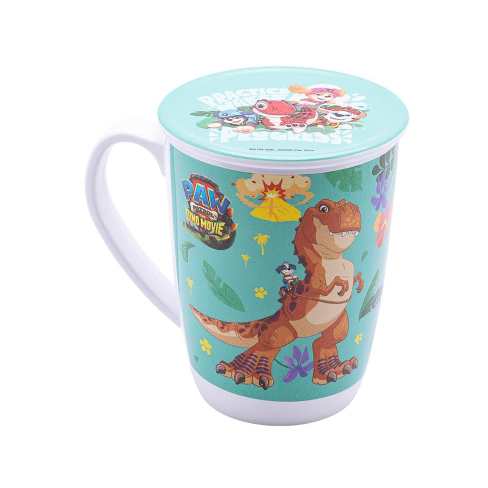 ถ้วยหูเมลามีนพร้อมฝา 450 มล. SUPERWARE PAW PATROL DINO