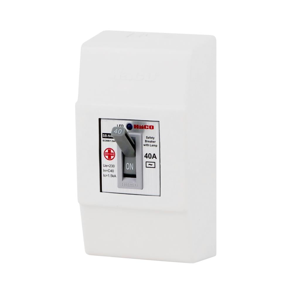เบรกเกอร์ลอย HACO SB-N40L 40 แอมป์