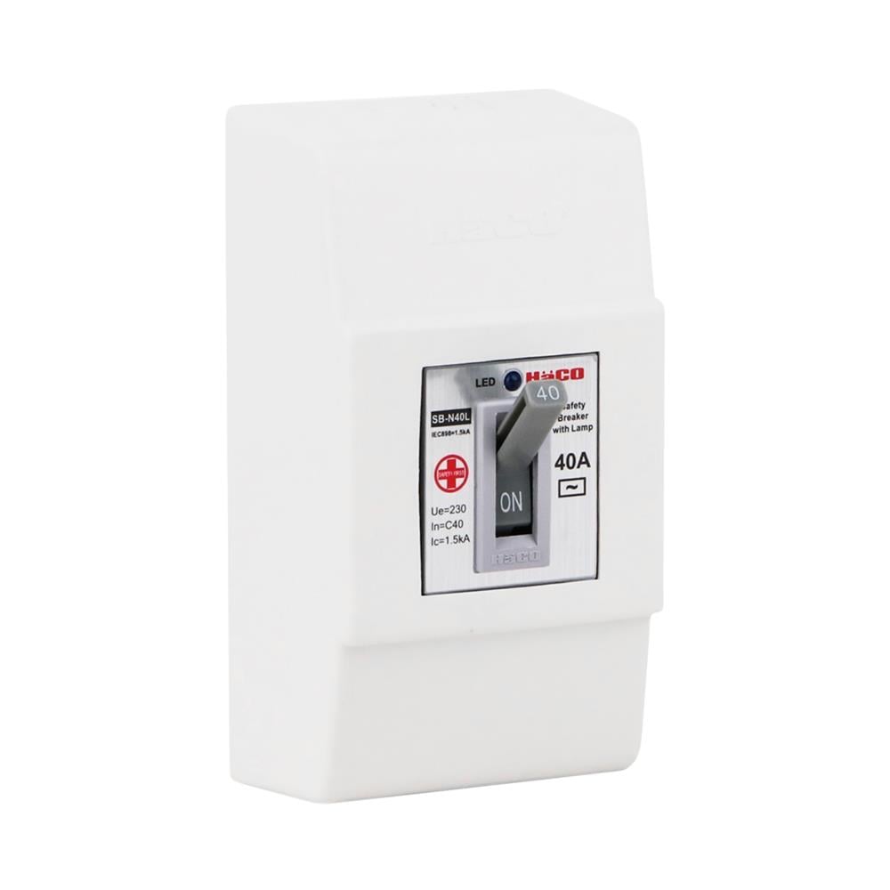 เบรกเกอร์ลอย HACO SB-N40L 40 แอมป์