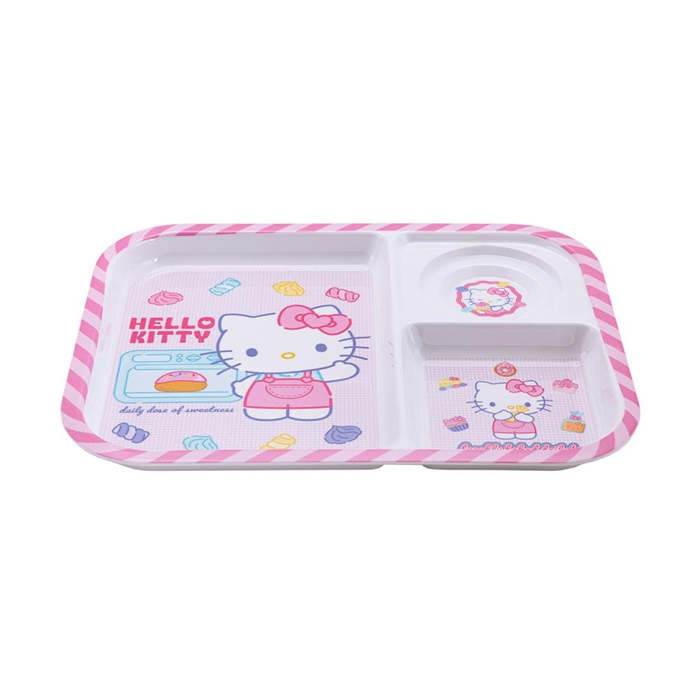 ถาดหลุมเมลามีน 10.5 นิ้ว SUPERWARE KITTY FRESHLY