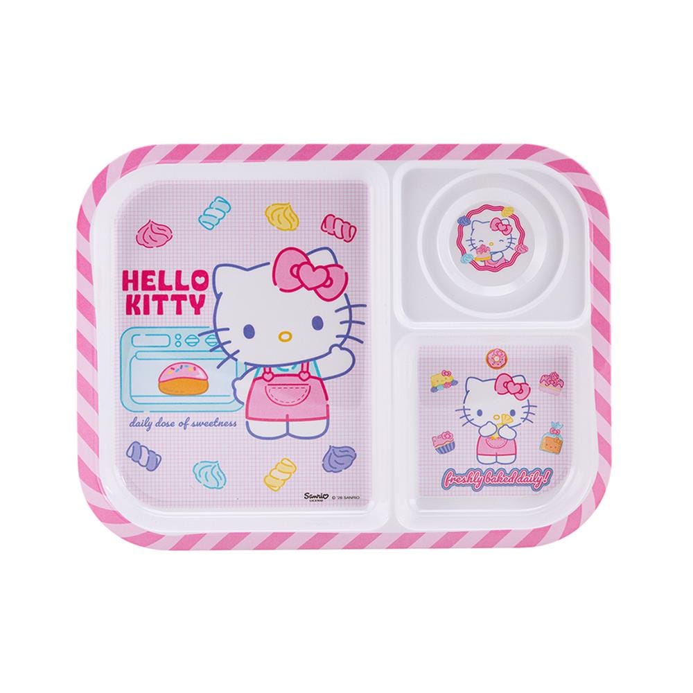 ถาดหลุมเมลามีน 10.5 นิ้ว SUPERWARE KITTY FRESHLY