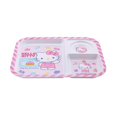 ถาดหลุมเมลามีน 10.5 นิ้ว SUPERWARE KITTY FRESHLY_0
