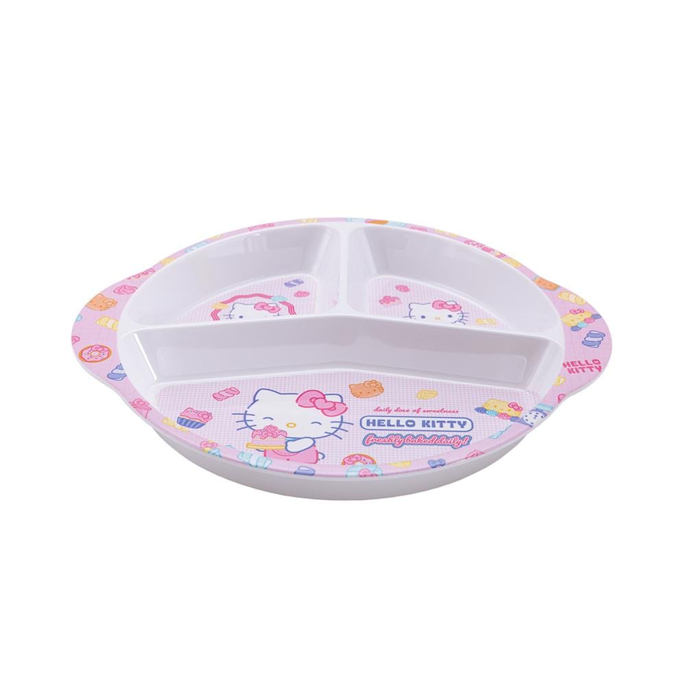 ถาดหลุมเมลามีน 11 นิ้ว SUPERWARE KITTY FRESHLY