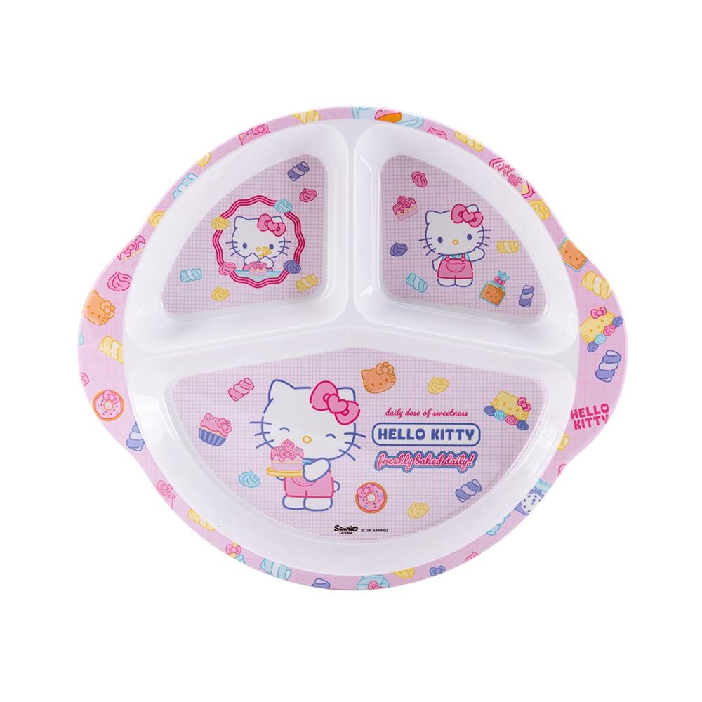 ถาดหลุมเมลามีน 11 นิ้ว SUPERWARE KITTY FRESHLY