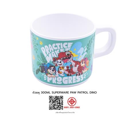 ถ้วยหูเมลามีน 300 มล. SUPERWARE PAW PATROL DINO_3
