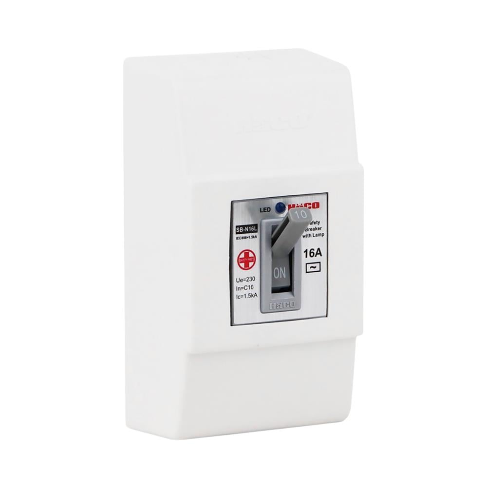 เบรกเกอร์ลอย HACO SB-N16L 16 แอมป์