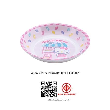 จานเมลามีนลึก 7.75 นิ้ว SUPERWARE KITTY FRESHLY_3