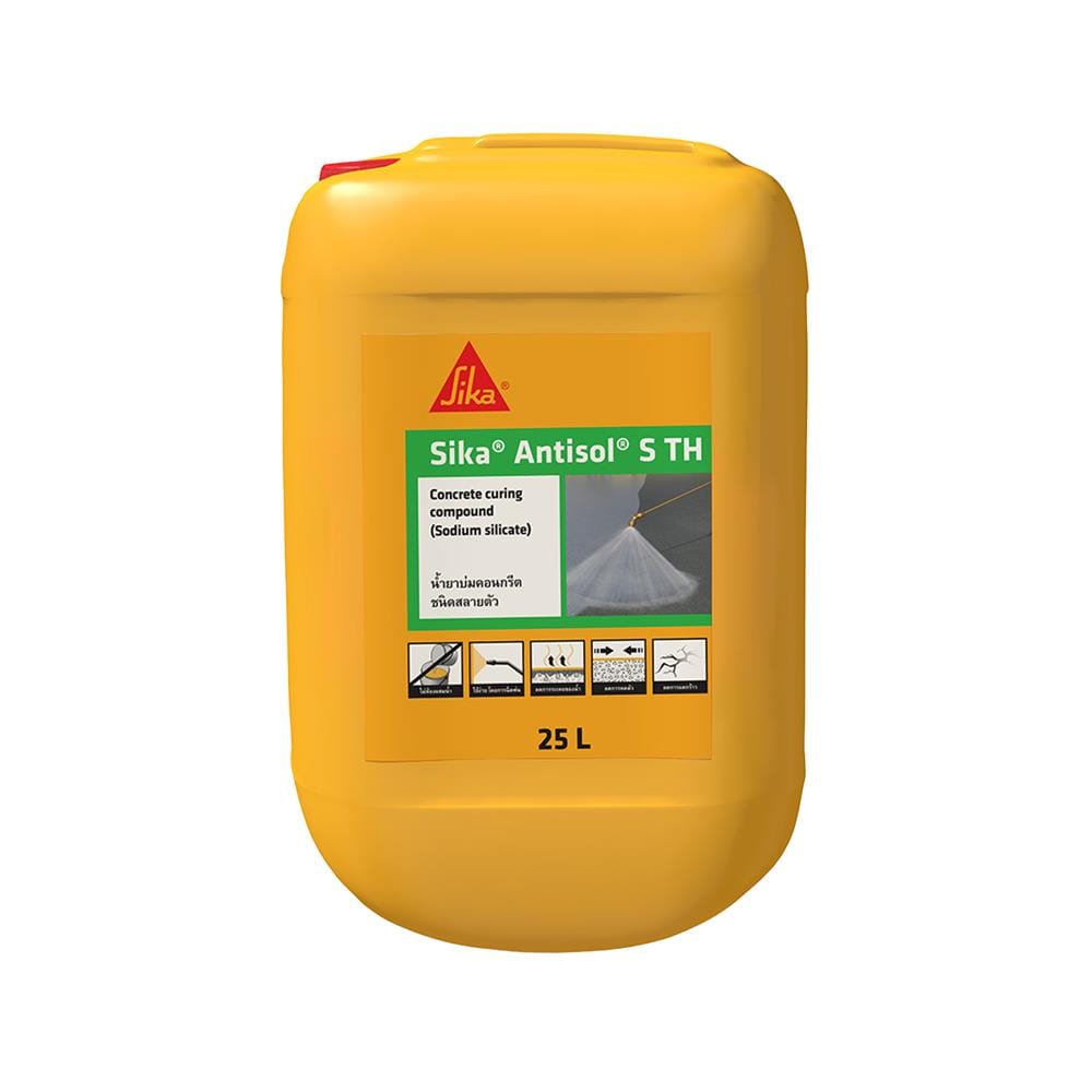 น้ำยาบ่มคอนกรีต SIKA ANTISOL S TH 25 ลิตร