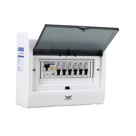 ชุดตู้คอนซูมเมอร์ยูนิต 6 ช่อง 63 แอมป์ พร้อมกันดูด RCBO EAGLE_2