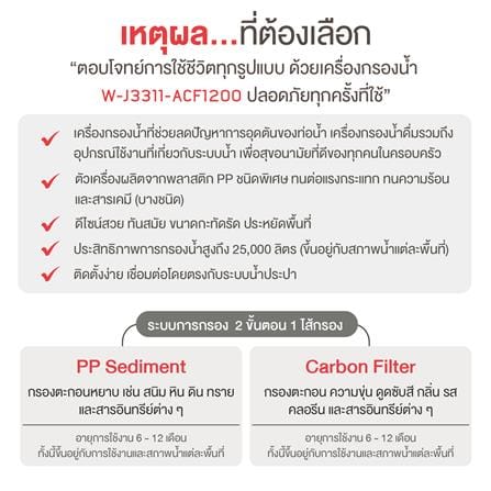 เครื่องกรองน้ำใช้ ANGEL HYGIENIC FLOW WATER (PP+CARBON)_5