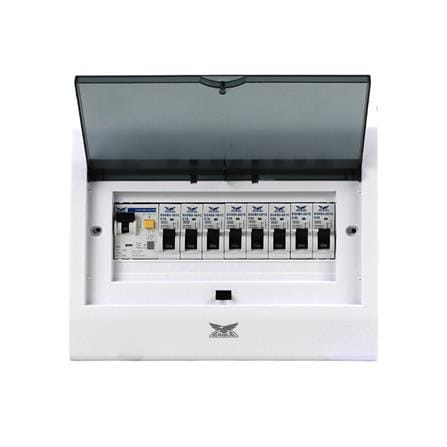 ชุดตู้คอนซูมเมอร์ยูนิต 8 ช่อง 63 แอมป์ พร้อมกันดูด RCBO EAGLE_0