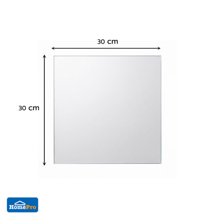กระจกตกแต่ง HOME LIVING STYLE LOOK 30x30 ซม. (แพ็ค 4 ชิ้น)_2