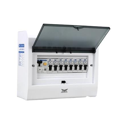ชุดตู้คอนซูมเมอร์ยูนิต 8 ช่อง 50 แอมป์ พร้อมกันดูด RCBO EAGLE_2