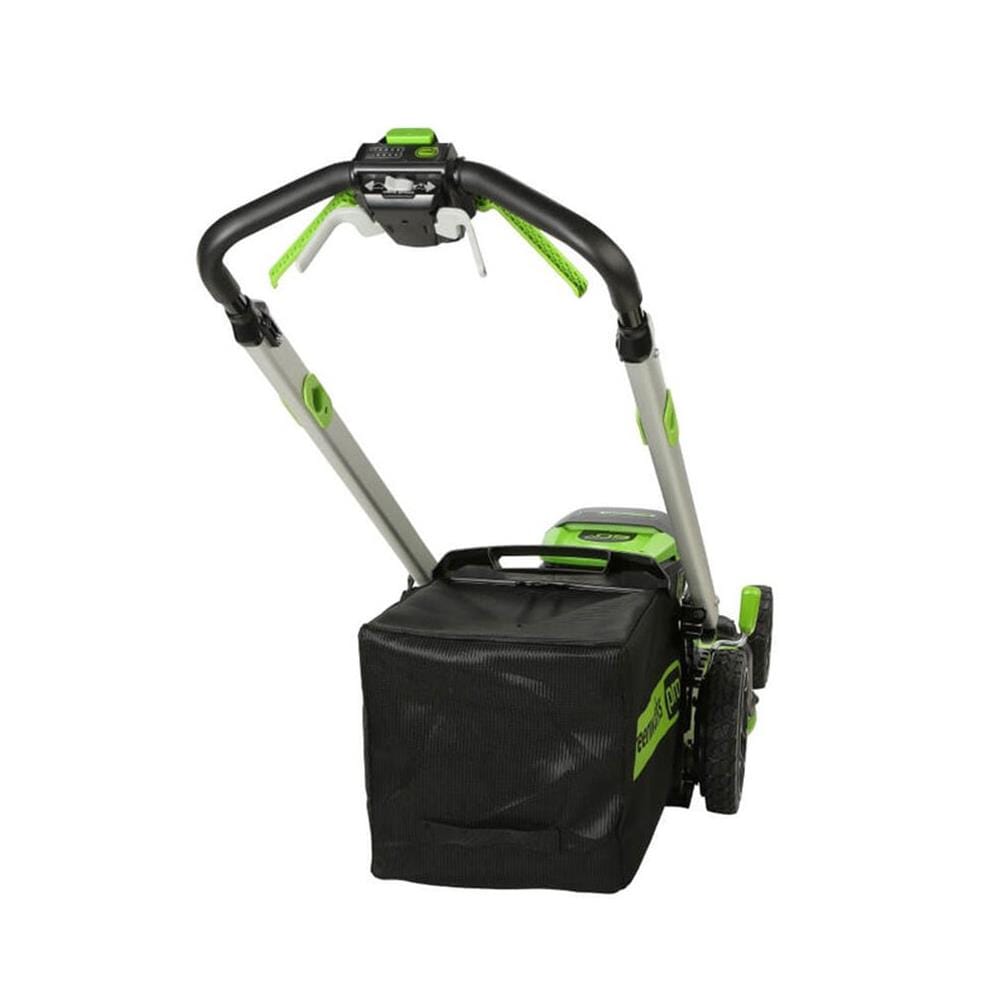 รถตัดหญ้าเดินอัตโนมัติไร้สาย (พร้อมแบตเตอรี่) GREENWORKS 60 โวลต์