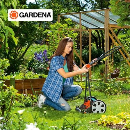 รถตัดหญ้ารถเข็น GARDENA 400_6