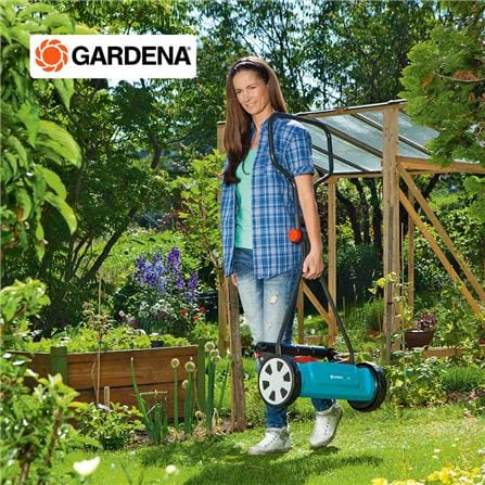 รถตัดหญ้ารถเข็น GARDENA 400_8