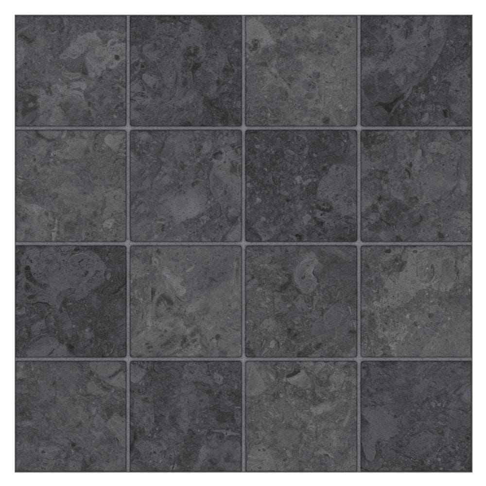 กระเบื้องพื้นพอร์ซเลน 16x16 นิ้ว COTTO เซปปอน เทา PM (HYG) 0.96 ตร.ม.