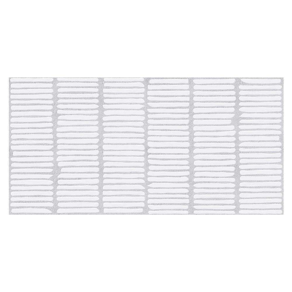 กระเบื้องผนัง 30x60 ซม. TARA เบรค-มิลกี้ เดคอร์ เทาอ่อน A 0.9 ตร.ม.