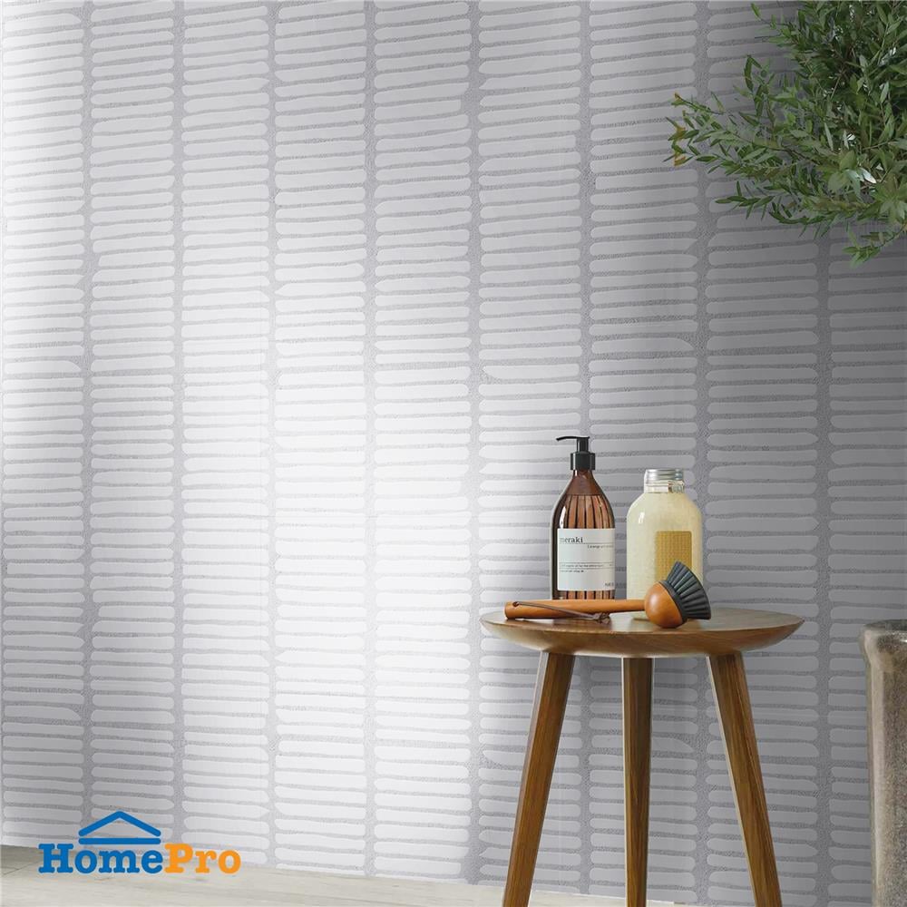 กระเบื้องผนัง 30x60 ซม. TARA เบรค-มิลกี้ เดคอร์ เทาอ่อน A 0.9 ตร.ม.