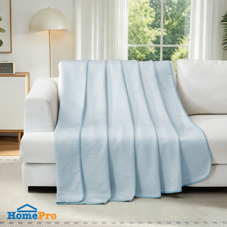 ผ้าห่ม  HOME LIVING STYLE COOLING LUMI 60x80 นิ้ว สี BLUE_4