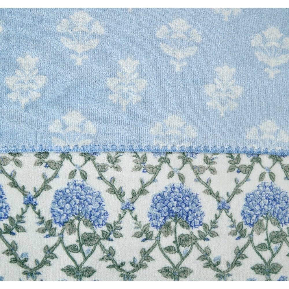 ผ้าห่ม HOME LIVING STYLE SPRIG 60x80 นิ้ว สี BLUE WHITE