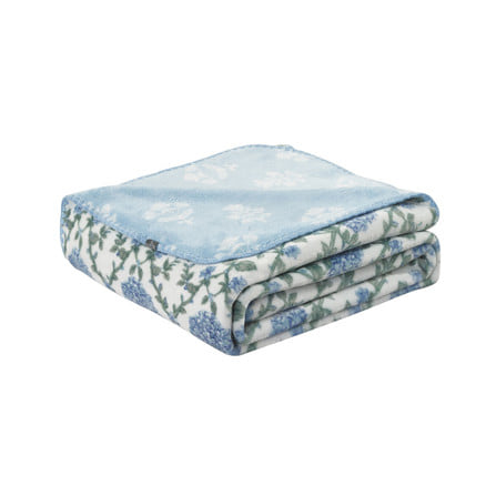 ผ้าห่ม HOME LIVING STYLE SPRIG 60x80 นิ้ว สี BLUE WHITE_0