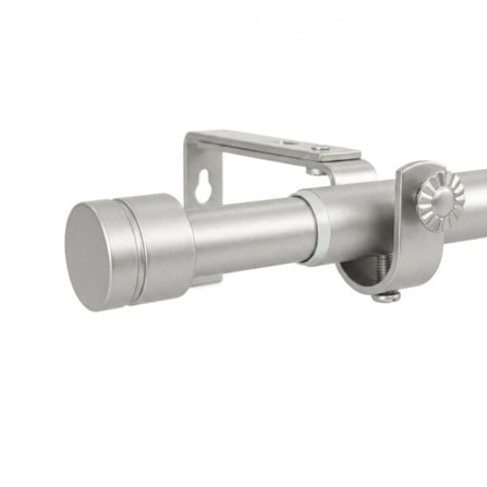 รางเหล็ก ยืดหด HOME LIVING STYLE STOPPER 120-210 ซม. สีเงิน_0