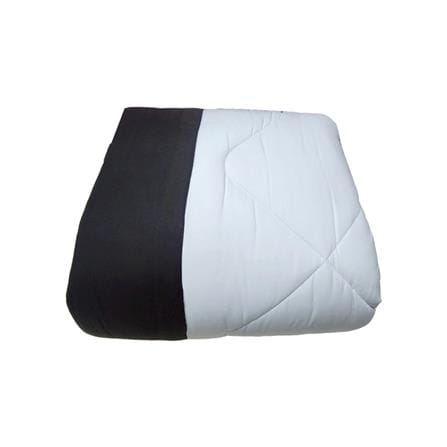 ผ้านวม SANTA BEDDING 70x90 นิ้ว สี BLACK/WHITE_0