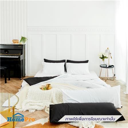 ผ้านวม SANTA BEDDING 70x90 นิ้ว สี BLACK/WHITE_4