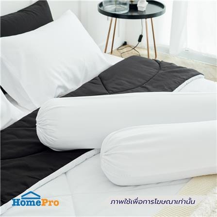 ผ้านวม SANTA BEDDING 70x90 นิ้ว สี BLACK/WHITE_5