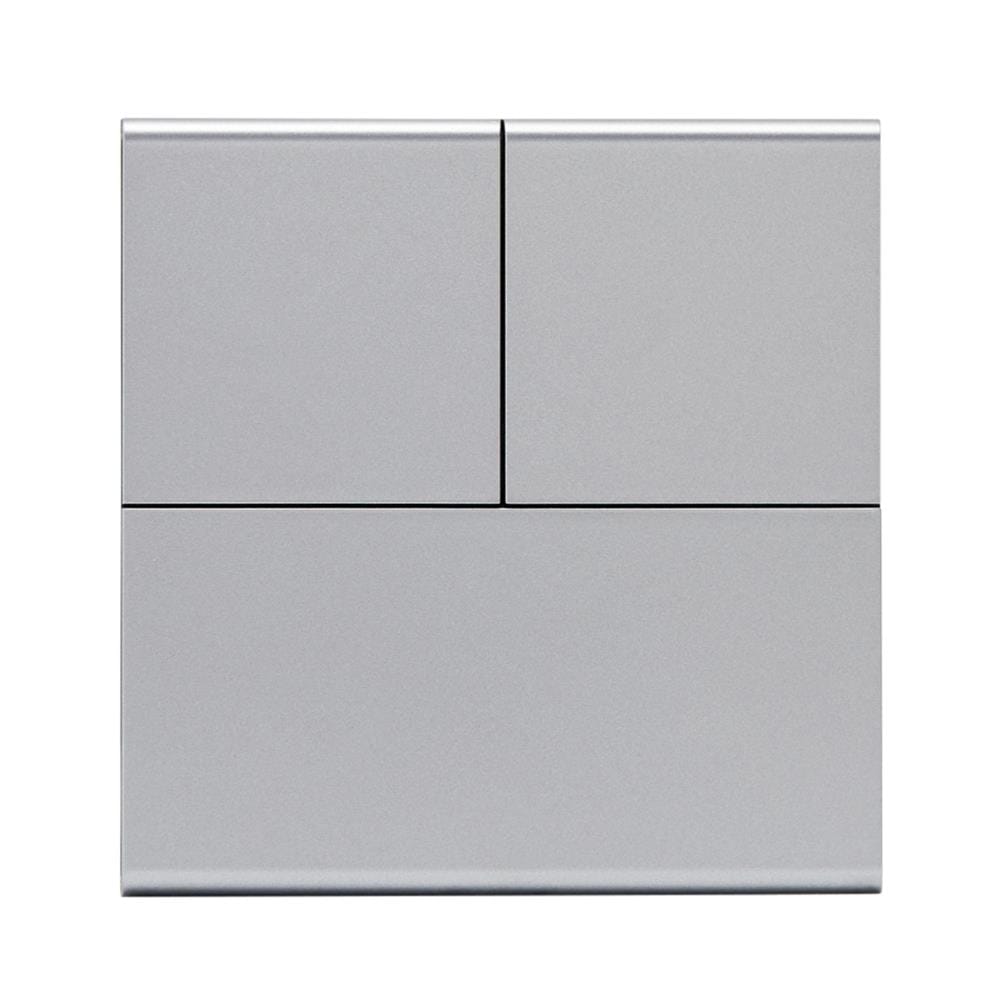 ชุดสมาร์ทสวิตช์ 3 ช่อง SAHN D03-IOTT-SL DELA สีเงิน