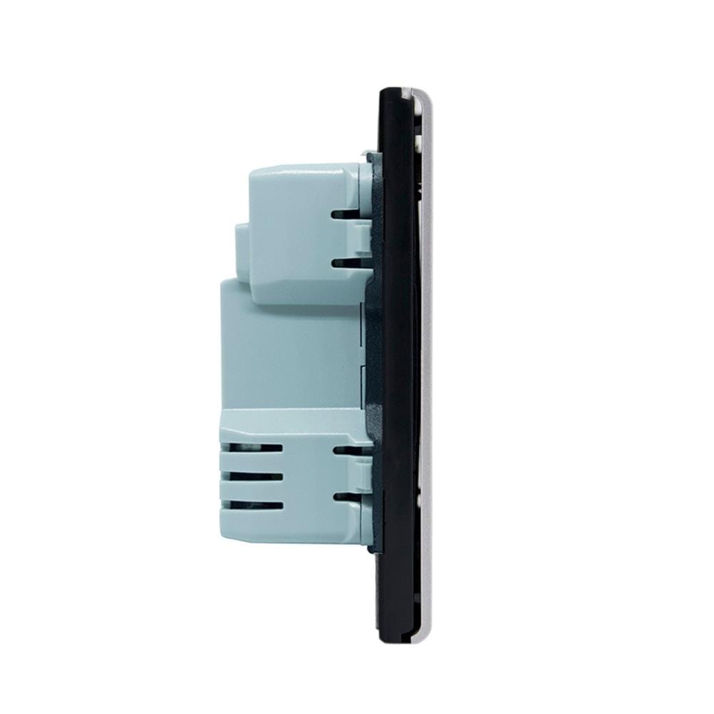 ชุดสมาร์ทสวิตช์ 3 ช่อง SAHN D03-IOTT-SL DELA สีเงิน
