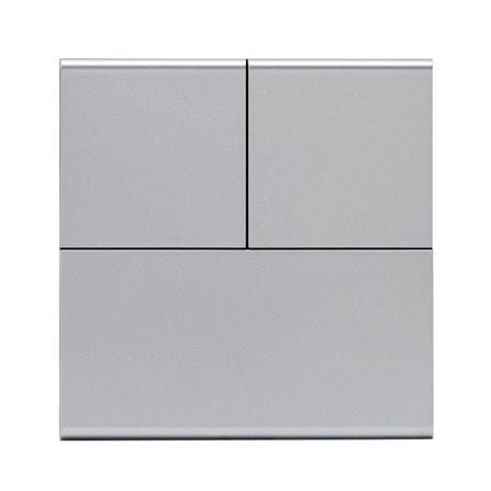 ชุดสมาร์ทสวิตช์ 3 ช่อง SAHN D03-IOTT-SL DELA สีเงิน_0