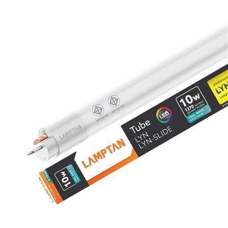 หลอด LED LAMPTAN T8 SLIDE GEN3 DE 10 วัตต์ COOL WHITE G13_1