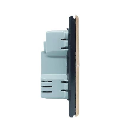 ชุดสมาร์ทสวิตช์ 3 ช่อง SAHN D03-IOTT-G DELA สีทอง_1