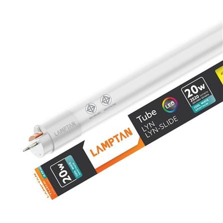 หลอด LED LAMPTAN T8 SLIDE GEN3 DE 20 วัตต์ COOL WHITE G13_2