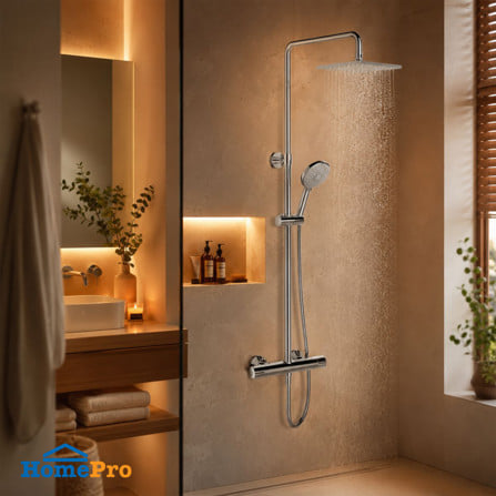 ฝักบัว RAIN SHOWER ผสม KOHLER K-26469T-9-CP_2