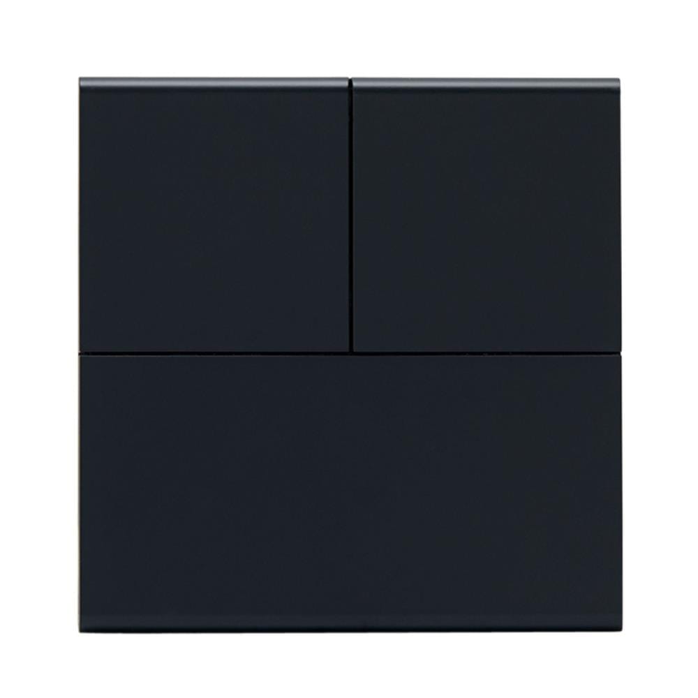 ชุดสมาร์ทสวิตช์ 3 ช่อง SAHN D03-IOTT-BL DELA สีดำ