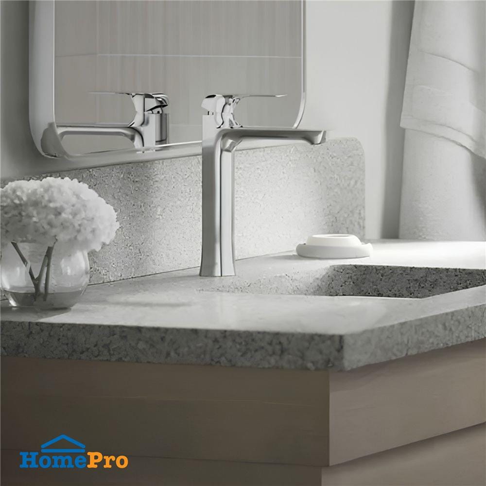 ก๊อกอ่างล้างหน้าเดี่ยวเคาน์เตอร์ KOHLER K-30069T-4-CP