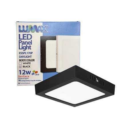 ดาวน์ไลท์ LED LUMAX 03-A2226 7 นิ้ว 12 วัตต์ DAYLIGHT สีดำ_6