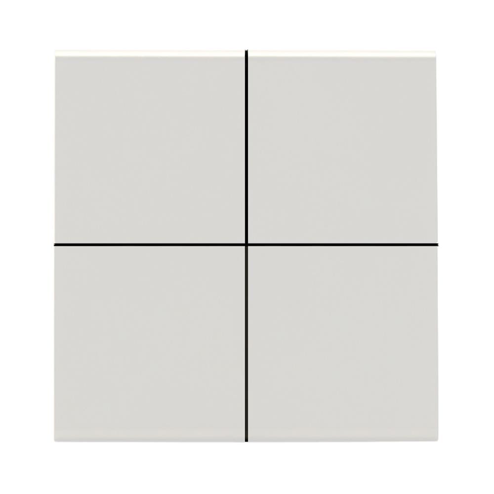 ชุดสมาร์ทสวิตช์ 4 ช่อง SAHN D04-IOTT-WHM DELA สีขาวแมท