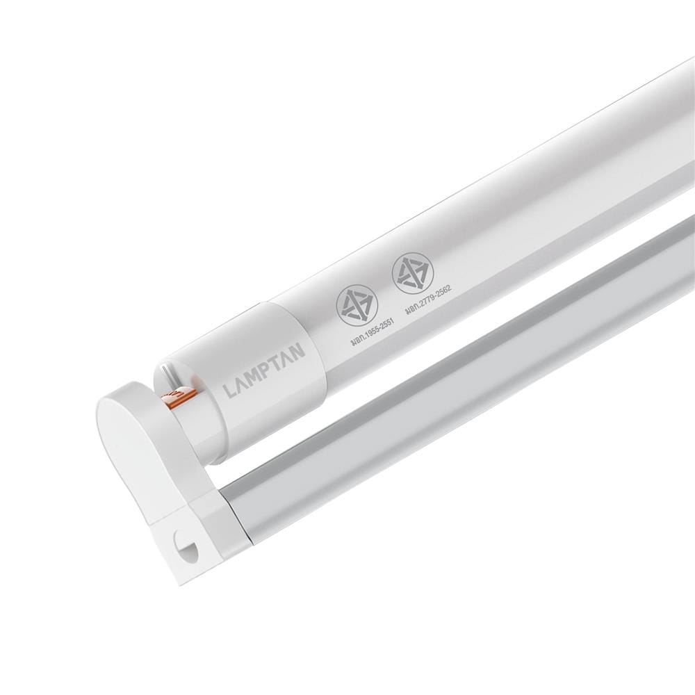 ชุดรางนีออน LED LAMPTAN T8 LYN SLIDE 20 วัตต์ WARM WHITE