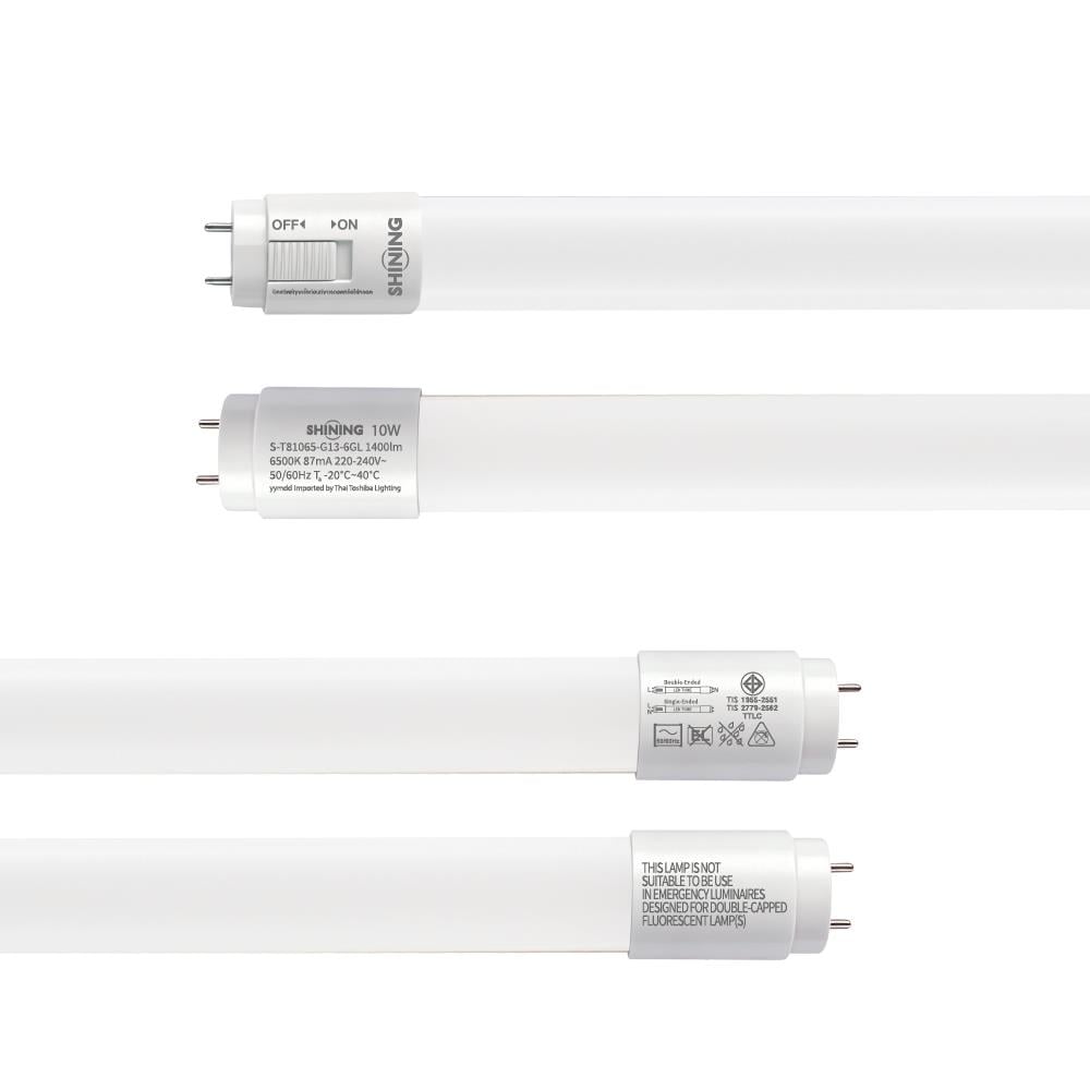 หลอด LED SHINING T8 HYBRID DE/SE 10 วัตต์ DAYLIGHT G13