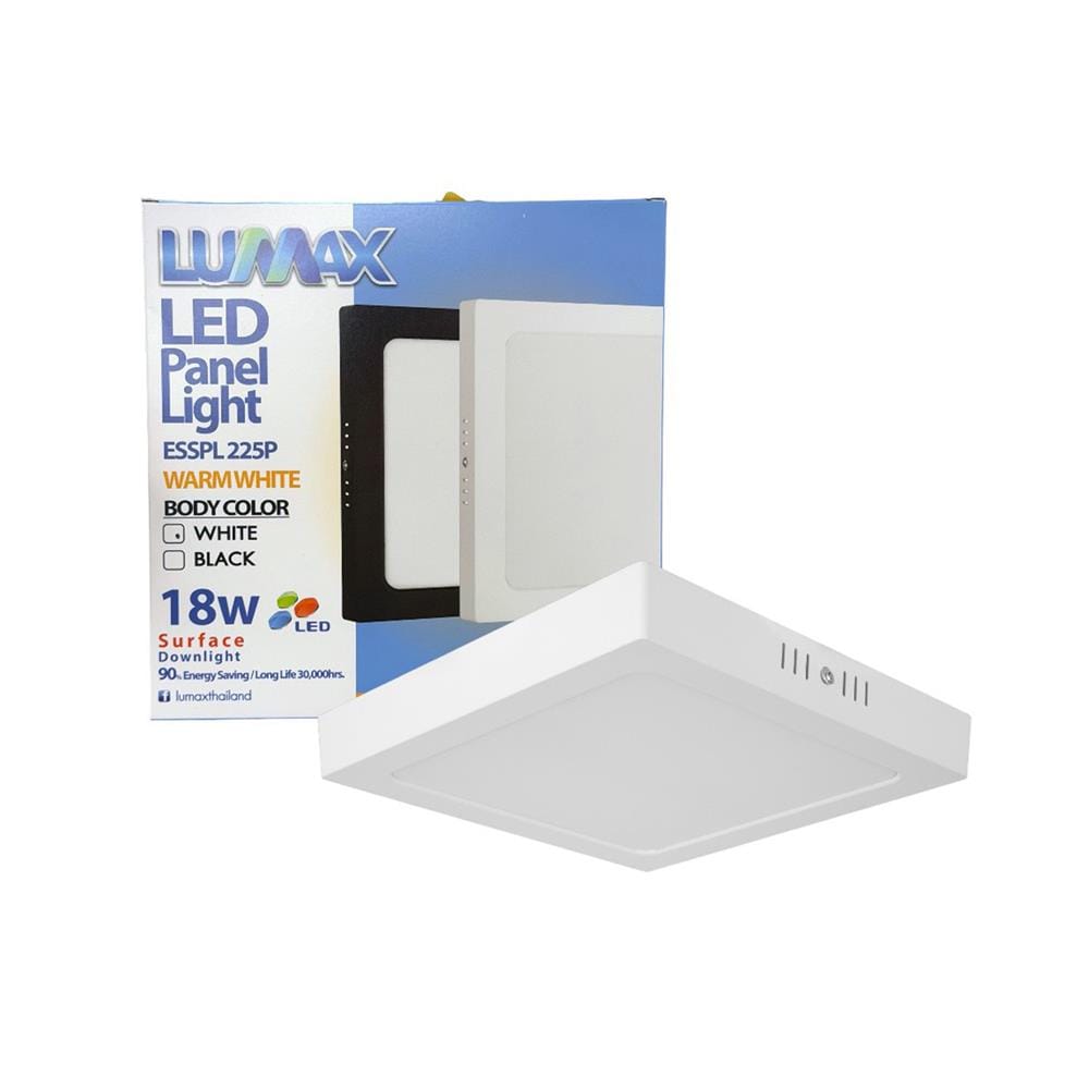 ดาวน์ไลท์ LED LUMAX 03-A2227 9 นิ้ว 18 วัตต์ WARM WHITE สีขาว