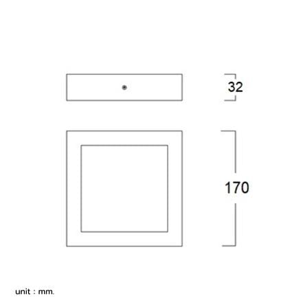 ดาวน์ไลท์ LED LUMAX 03-A2225 7 นิ้ว 12 วัตต์ DAYLIGHT สีขาว_8