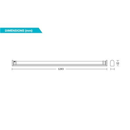 ชุดรางนีออน LED BEC T8 LUGA PRO 18 วัตต์ DAYLIGHT_6