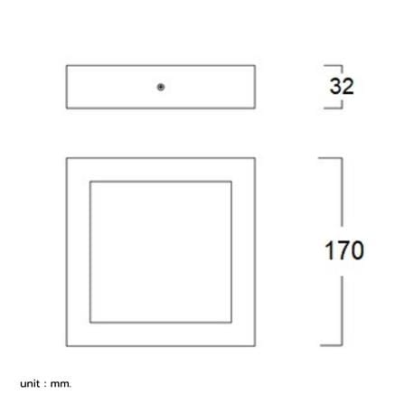 ดาวน์ไลท์ LED LUMAX 03-A2223 7 นิ้ว 12 วัตต์ WARM WHITE สีขาว_8