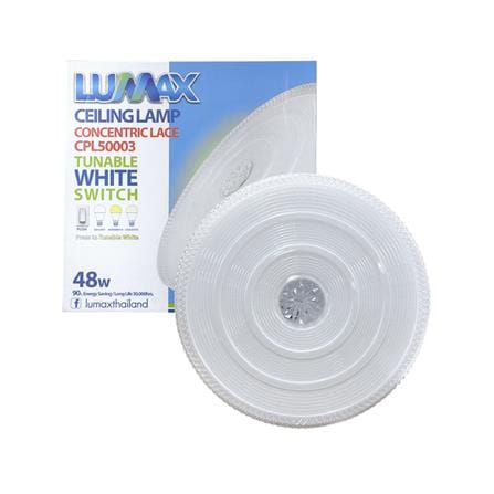 ไฟเพดาน LED LUMAX 03-A2294 19 นิ้ว 48 วัตต์ DAYLIGHT/COOL WHITE/WARM WHITE สีขาว_5