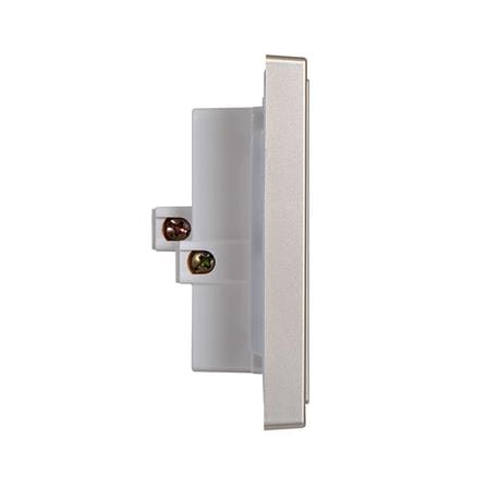 ชุดเต้ารับคู่ 3 ขา พร้อม USB-A และ TYPE-C SIMON SIMi7-102LUSBC-G สีแชมเปญ_1